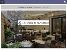 Tablet Screenshot of lemoulin-dauteuil.com
